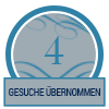4 Gesuche übernommen